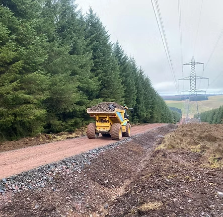 Access works – track installation